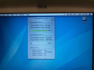 Apple iBook G3 Clamshell SE (Key Lime / Green) 466 MHz XGA MOD 1024 x 768 RARE 5
