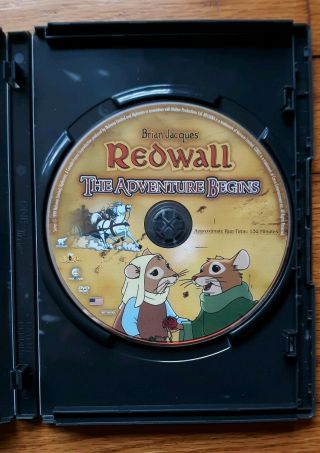 Redwall Complete Seasons 1 & 2 Tale Of Mattimeo Next Adventure Begins RARE OOP 4