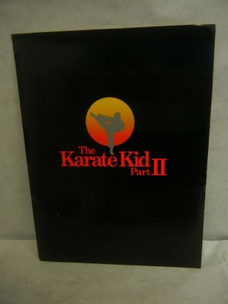 The Karate Kid Part Ii 1986 Movie Press Kit 12 Photos W/folder Rare Cond.