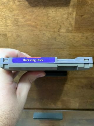 Disney ' s Darkwing Duck (1992) Nintendo NES Cleaned Rare Capcom Classic DW 3