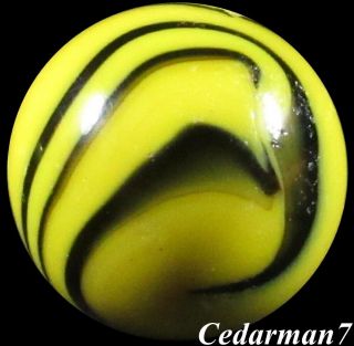 Cedarman7,  Rare Vintage 15/16 " Akro Agate Shooter Marble Bonus: Bin 