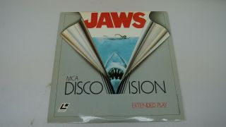 Jaws 2 - Laserdisc Ld Discovision Set Good Rare