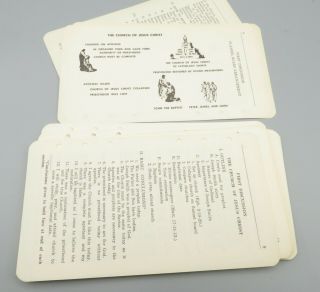 RARE 1961 LDS Mormon Missionary Uniform System Discussions Gospel Lessons 7