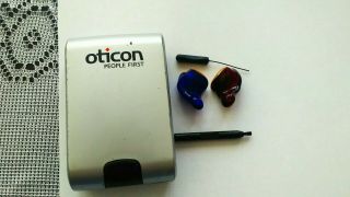 Oticon Tego Pro Hearing Aids Left And Right (ite) In The Ear Woow Very Rare