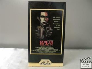 Fade To Black (vhs 1981) Dennis Christopher,  Tim Thomerson Vhtf Rare Great Cond.