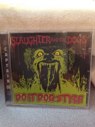 Slaughter And The Dogs Do It Dog Style Cd 70s Punk Uk Import Captain Oi Rare Oop