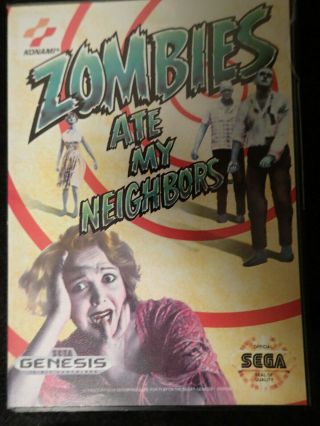 Zombies Ate My Neighbors (sega Genesis,  1993) Rare