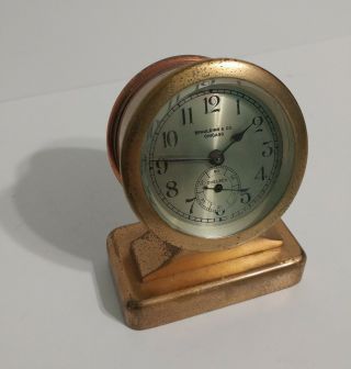 Antique Chelsea Spaulding & Co Chicago Clock Lexington 1915 - 1919 Rare 9