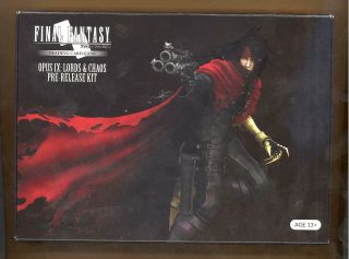 Final Fantasy Opus Ix Lords & Chaos Tcg Pre - Release Kit Rare