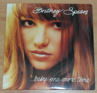 Britney Spears -.  Baby One More Time Eu Single With 4 Snippets Rare Promo