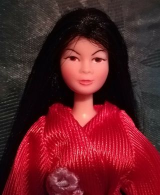 Vhtf Jasmine In Ooak Red Kimono Palitoy Pippa Dawn Doll Rare