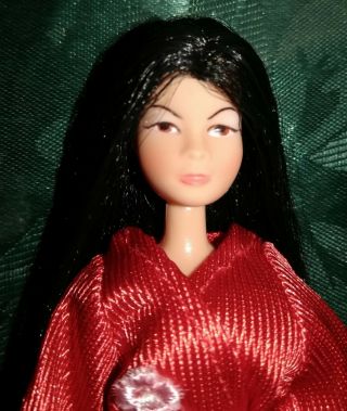 VHTF JASMINE in OOAK Red Kimono Palitoy Pippa Dawn Doll RARE 2