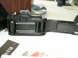 1980 Nikon EM M90 35mm Camera w/Nikon Series E 50mm 1:1.  8 Lens,  Ex Rarely 6