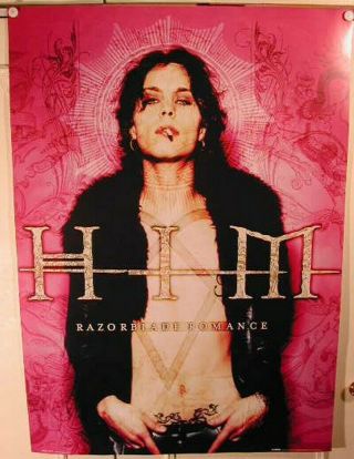 Him - Razor Blade Romance - 64x90cm - Rare Poster Rolled