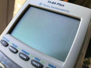 Texas Instruments TI - 84 Plus Graphing Calculator RARE CLEAR EDITION [U] 6