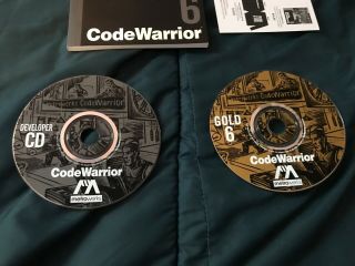 CodeWarrior 6 Gold Mac 1994 IDE Edit Debug Compile Metrowerks Rare VTG Software 3