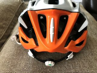 Kask Mojito Bicycle Cycling Helmet Rare Orange & White Authentic Italy  3