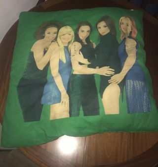 Spice Girls Official Large Asda Floor Cushion Rare & Very Collectable