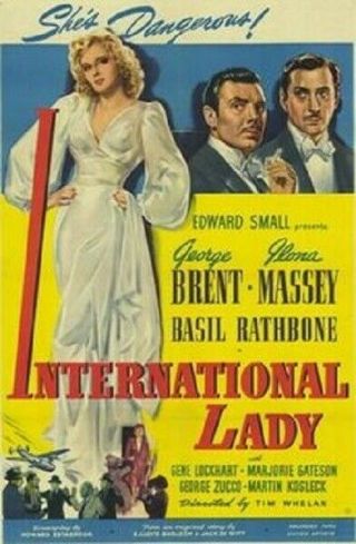 International Lady Rare Classic Action Dvd 1941