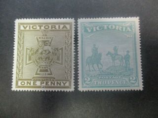 Victoria Stamps: Boer War Set - Rare (e218)