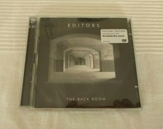 Editors - The Back Room - Rare Festival Edition - Cd/dvd -