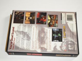 RESIDENT EVIL FOR SONY PLAYSTATION PS1 SYSTEM COMPLETE IN RARE LONG BOX 5