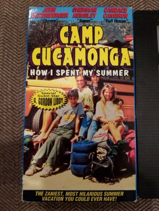 Camp Cucamonga How I Spent My Summer (VHS) 1990 VERY RARE GREAT SHAPE S/H 2