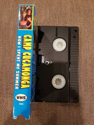 Camp Cucamonga How I Spent My Summer (VHS) 1990 VERY RARE GREAT SHAPE S/H 4