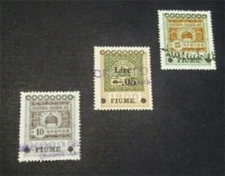 Nystamps Italy Fiume Stamp Unlisted Rare