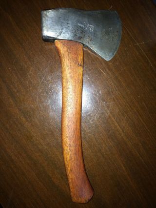 Plumb Official Scout Axe RARE 12” & Boy Scouts of America Western Knife Sheath 3
