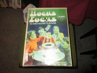 Rare Vintage 1968 Hocus Pocus Transogram Game No 3920 Nr