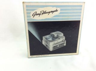 Rare Vintage Gray Flexographs Blue Plastic Discs For 1950 