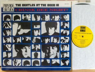 The Beatles At The Beeb Vol.  10 Rare Lp Bbc John Lennon Paul Mccartney
