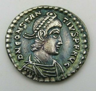Constantius Ii,  Ad 337 - 361.  Ar Siliqua (2.  3g),  Struck Ad 360 - 363 Cond.  Rare