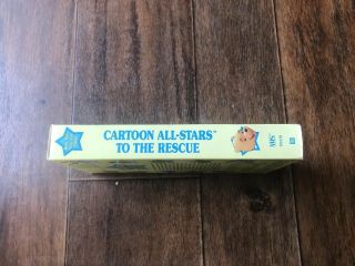 Cartoon All - Stars To The Rescue VHS Tape Rare Vintage Anti - Drug Awareness Video 5