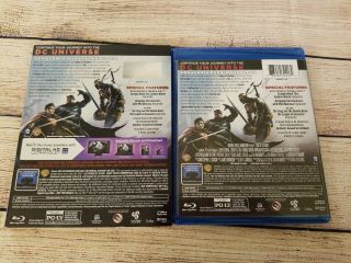 Son of Batman (Blu - ray,  DVD,  Digital,  2014) OOP w/ Rare Embossed Slipcover 2