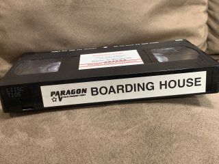 Boardinghouse VHS - Rare Horror Cult Paragon Video Slasher Sleaze Sov Gore Htf 5