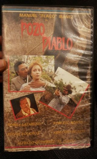 Pozo Del Diablo Mexi Spanish Vhs Rare Big Box.