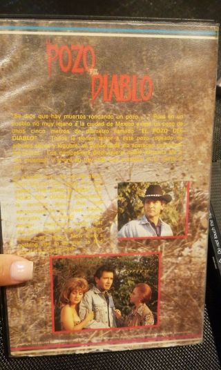 POZO DEL DIABLO MEXI SPANISH VHS RARE BIG BOX. 4