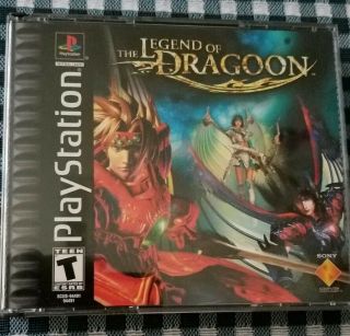 Legend Of Dragoon (sony Playstation 1,  2000) Ps1 Rare Black Label