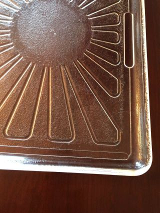 Rectangular Microwave Glass Plate 15 1/4 