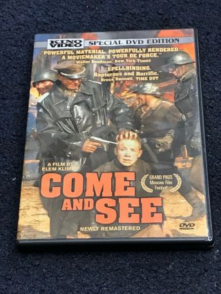 Come And See (dvd,  2001,  2 - Disc Set) King Video Newly Remastered Rare W/ Insert