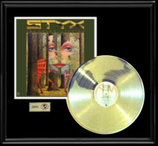 Styx Grand Illusion Gold Record Platinum Disc Rare Lp Album Non Riaa