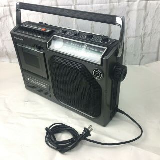 Panasonic Rq - 548s Portable Radio Cassette Recorder Player Rare Vtg 1970s Japan.
