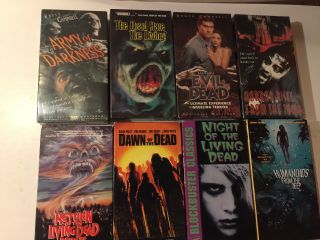 " The Living Dead " - Zombies - Horror - Steamy Rare B - Cult Drive - In Vhs (8) Coll.