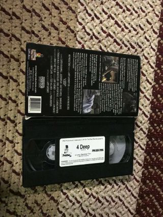 4 DEEP HORROR SOV SLASHER RARE OOP VHS BIG BOX SLIP 2