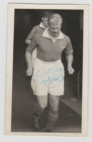 JACK FROGGATT PORTSMOUTH 1946 - 1954 RARE HAND SIGNED OFFICIAL CLUB PHOTO 2