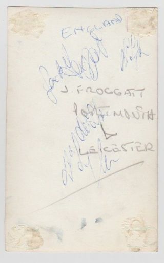 JACK FROGGATT PORTSMOUTH 1946 - 1954 RARE HAND SIGNED OFFICIAL CLUB PHOTO 3