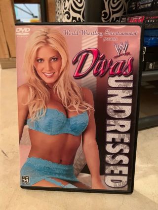Wwe/wwf - Divas Undressed (dvd,  2002) Out Of Print & Rare Wrestling