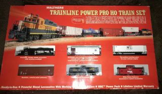 Rare Walthers Trainline Power Pro Ho Train Set Norfolk Southern Great